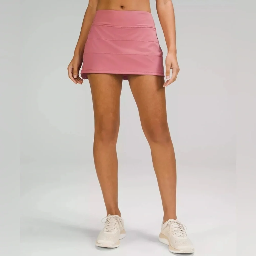 Lululemon Pace Rival Mid-Rise Skirt Brier Rose, Size 8